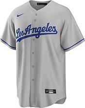 Nike Men's Los Angeles Dodgers Gavin Lux #9 White Cool Base Home Jersey