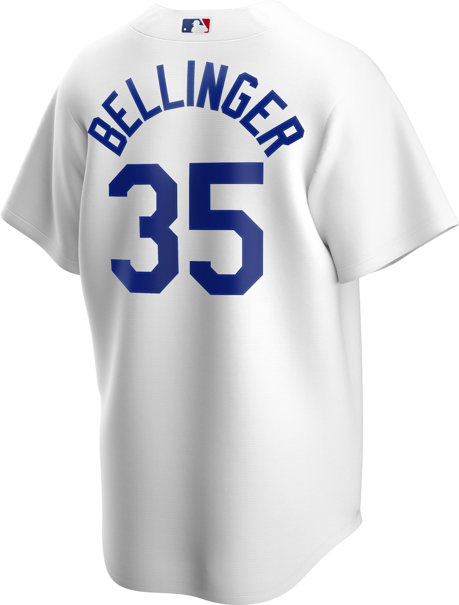Nike Men's Replica Los Angeles Dodgers Cody Bellinger #35 White Cool Base Jersey product image