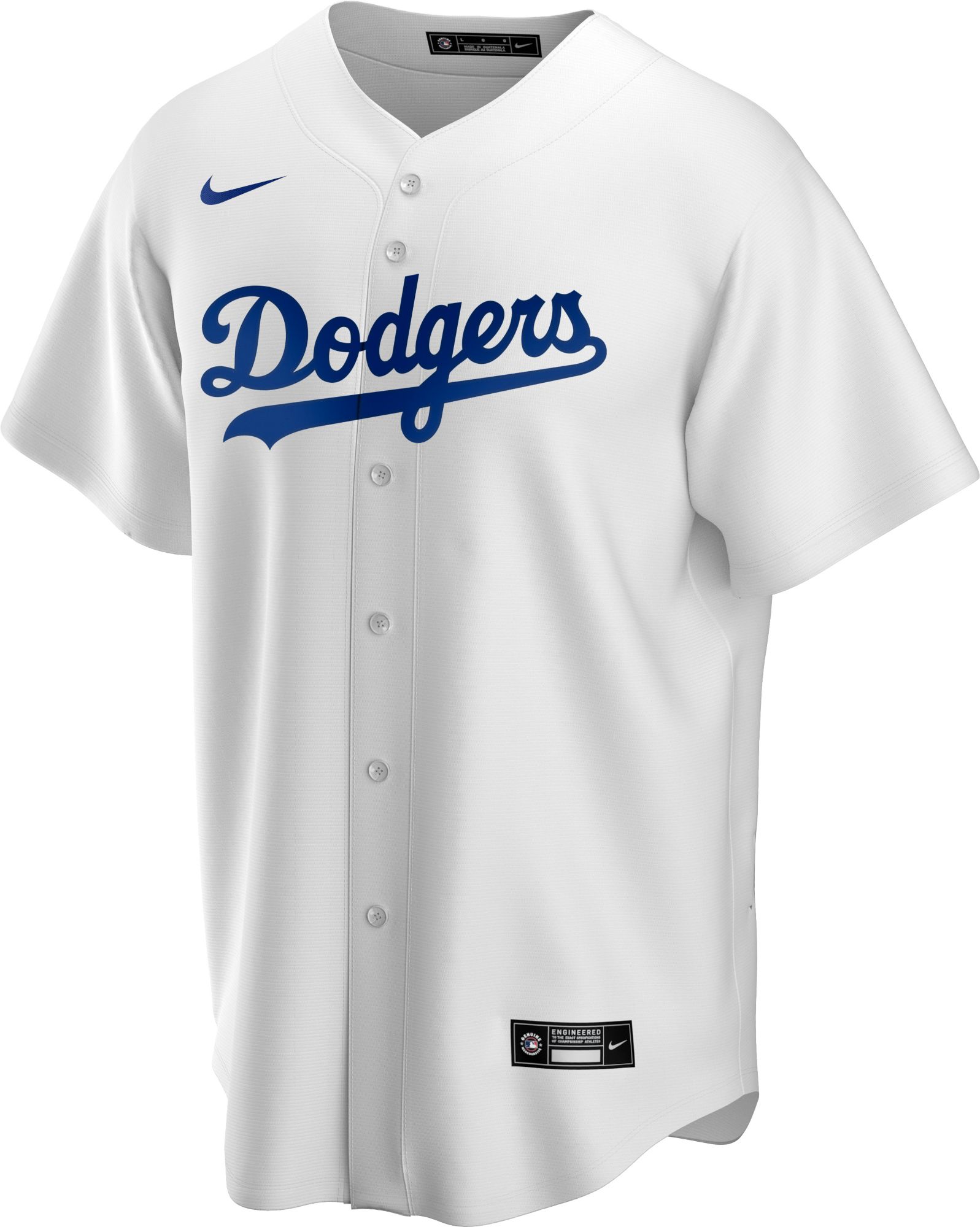 Nike Men's Replica Los Angeles Dodgers Clayton Kershaw #22 White Cool Base Jersey product image