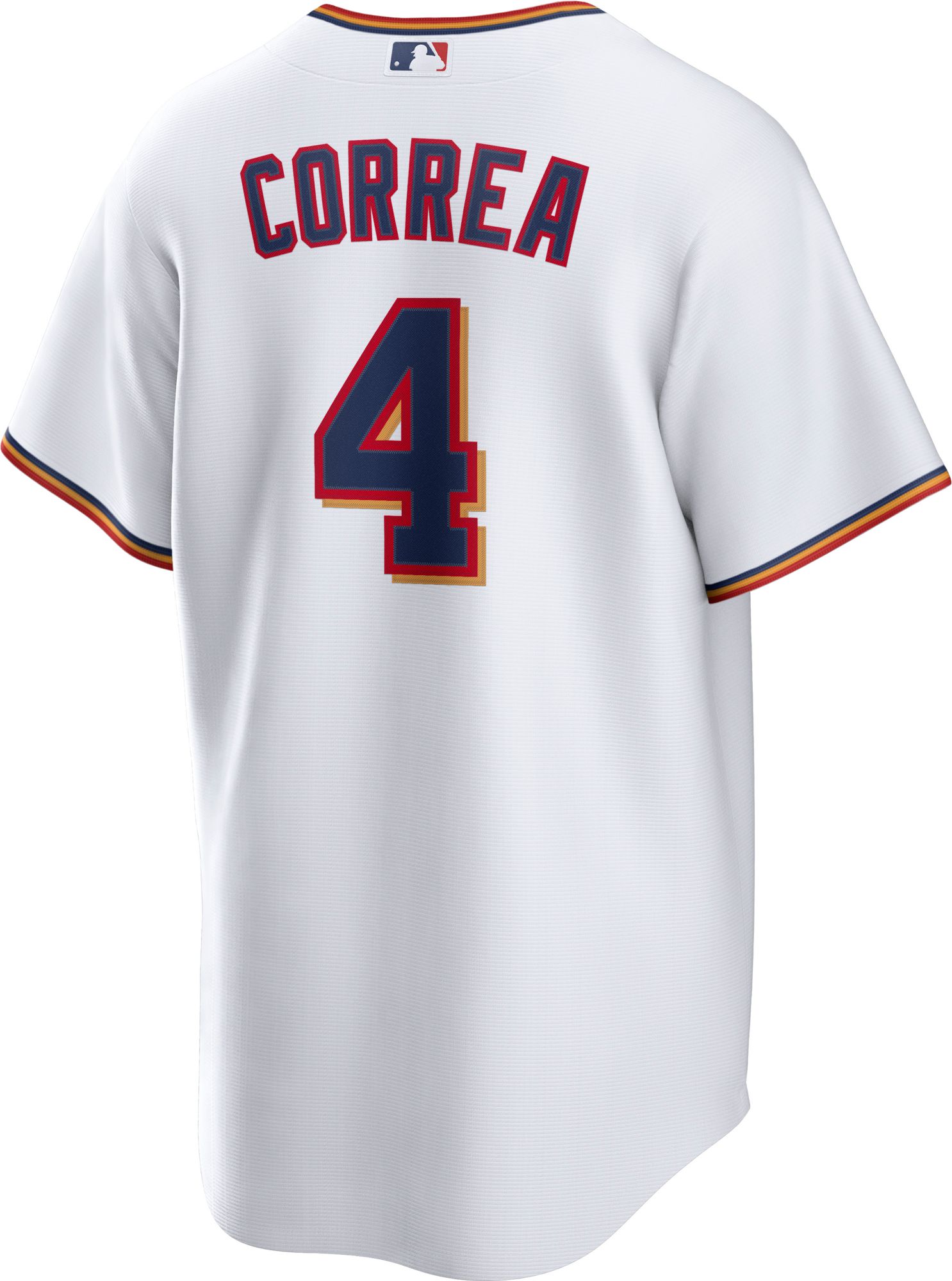 Nike Men's Minnesota Twins Carlos Correa #4 White Home Cool Base Jersey product image