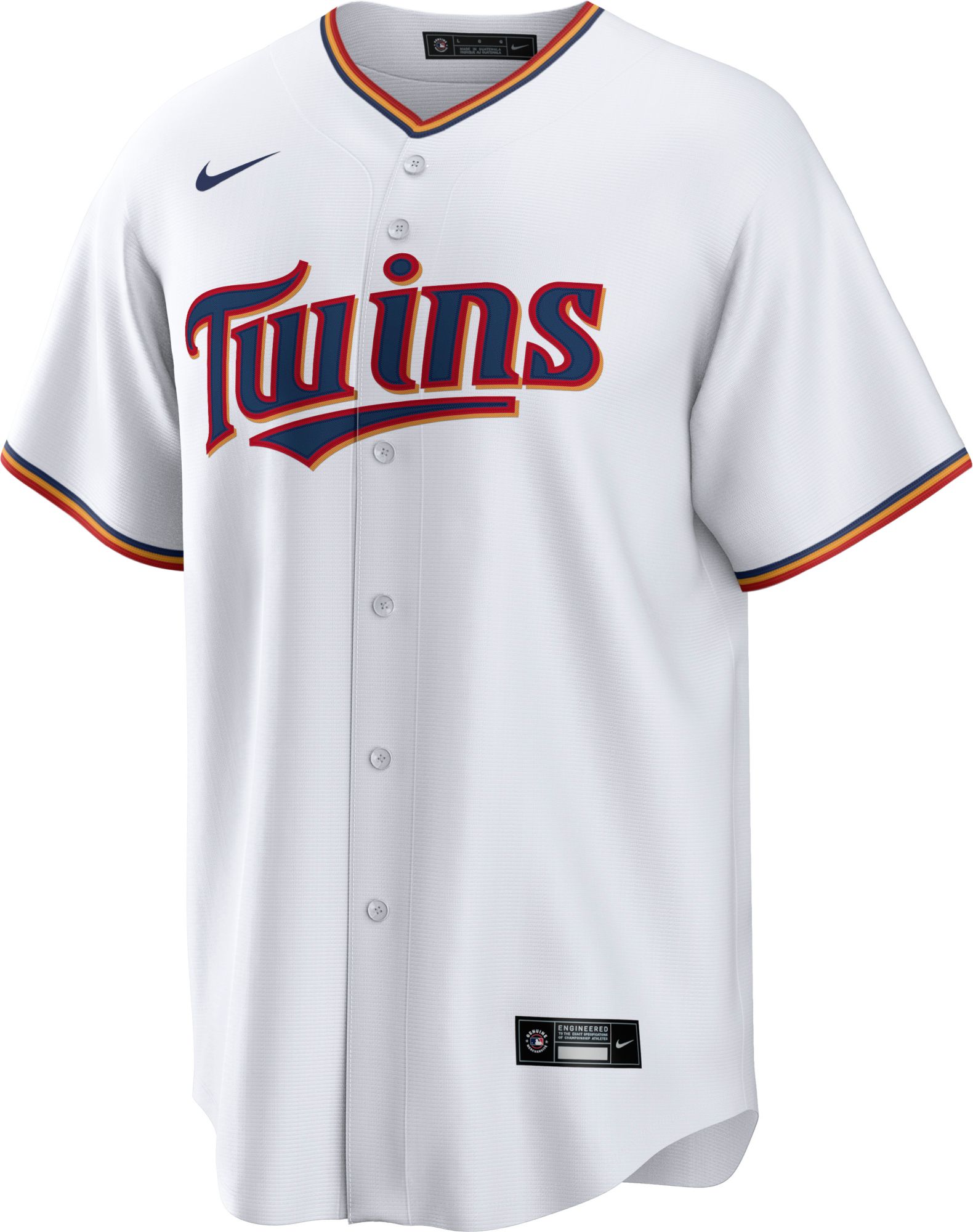 Nike Men's Minnesota Twins Carlos Correa #4 White Home Cool Base Jersey product image