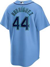 Nike Youth Seattle Mariners Julio Rodríguez #44 Green Cool Base Jersey