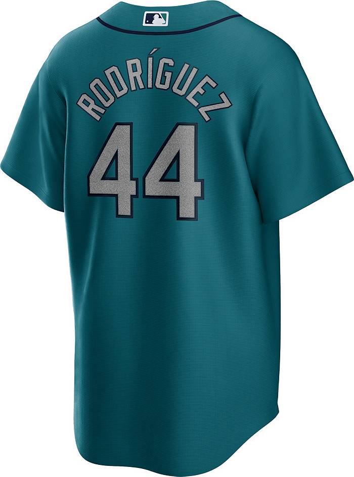  Ken Griffey Jr. Seattle Mariners White Youth Cool Base Home  Jersey : Sports & Outdoors