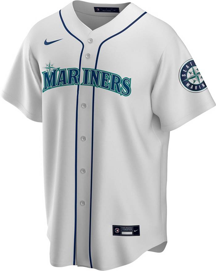 Youth Replica Seattle Mariners Ken Griffey Jr. #24 Cool Base Cooperstown  White Jersey