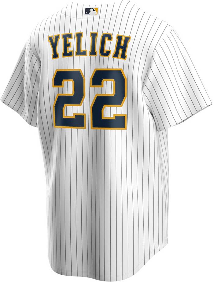 Christian Yelich Milwaukee Brewers Autographed White Nike
