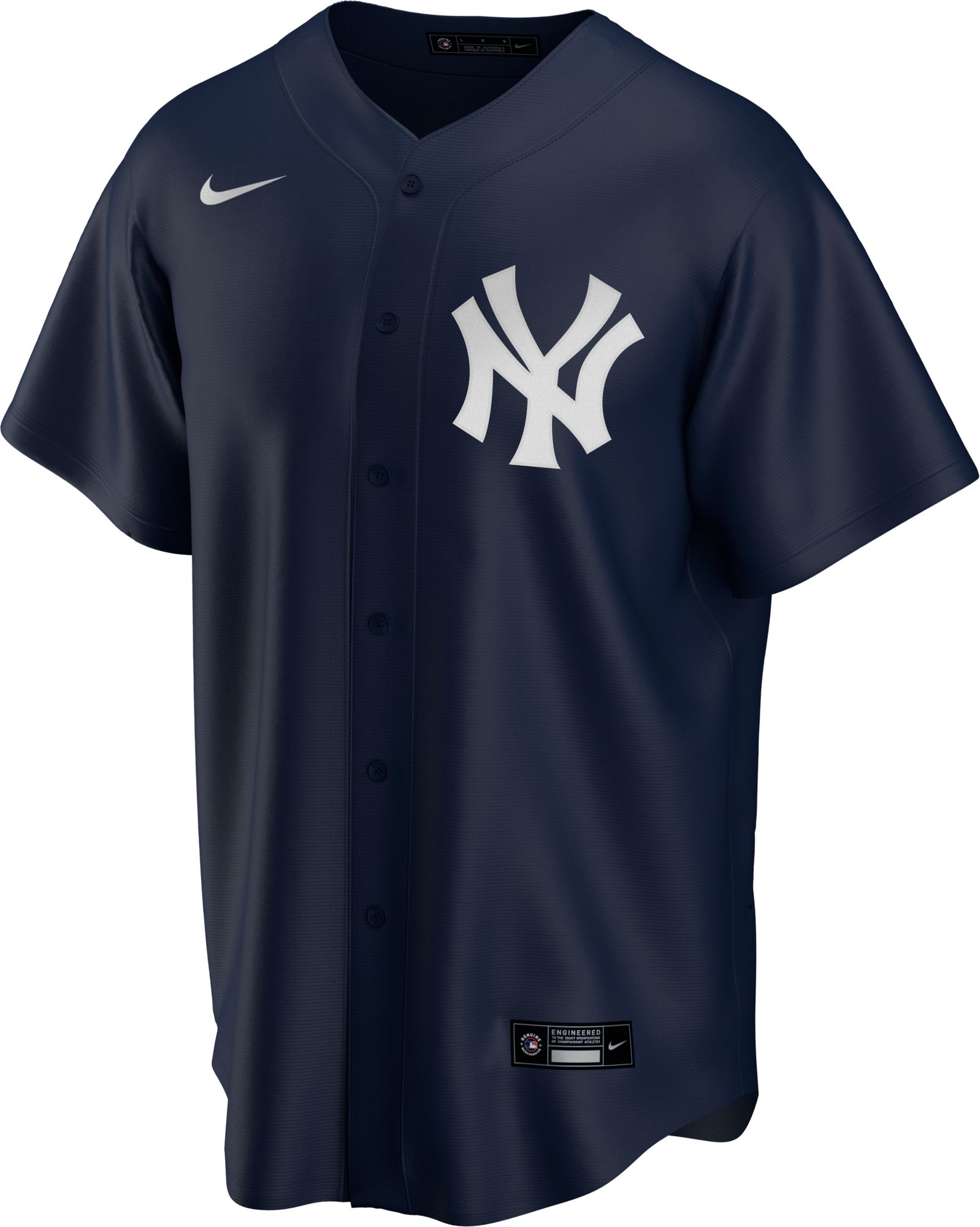 Nike Men's New York Yankees Giancarlo Stanton #27 Navy Cool Base Jersey product image
