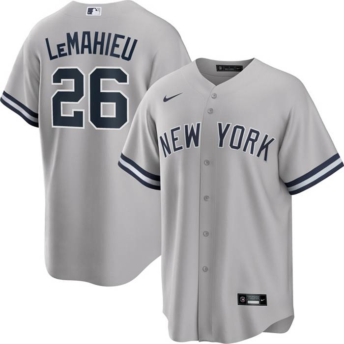 Nike Men's DJ LeMahieu White New York Yankees Home Replica Player Name Jersey - White