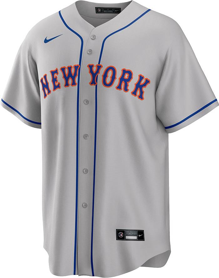 Jeff Brigham Men's Nike White New York Mets Home Replica Custom Jersey Size: Large