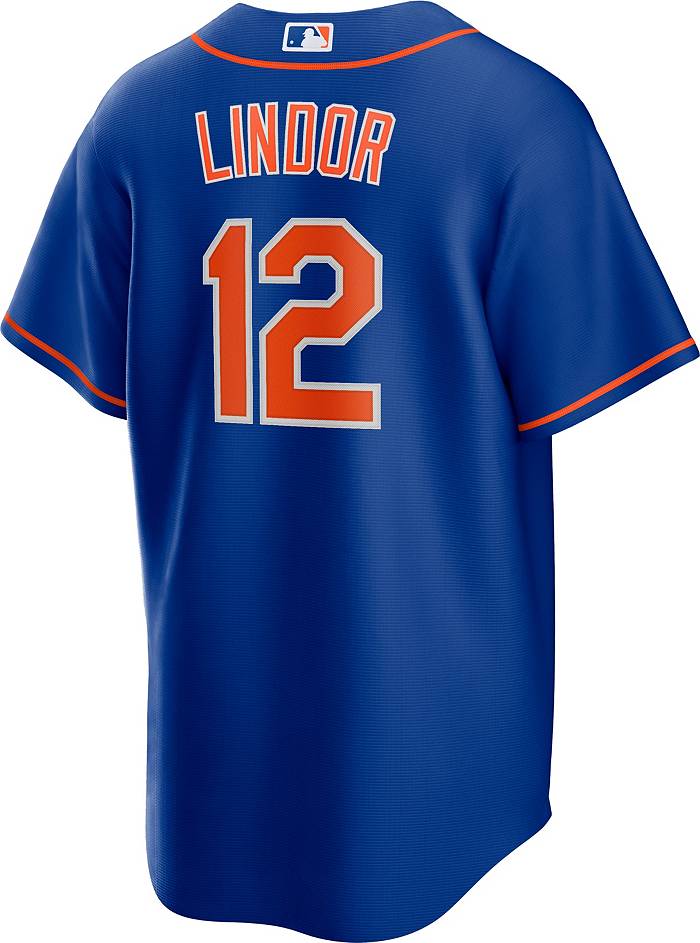 Lids Francisco Lindor New York Mets Nike Road Authentic Player