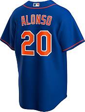 Nike Men's Replica New York Mets Pete Alonso #20 Blue Cool Base Jersey product image