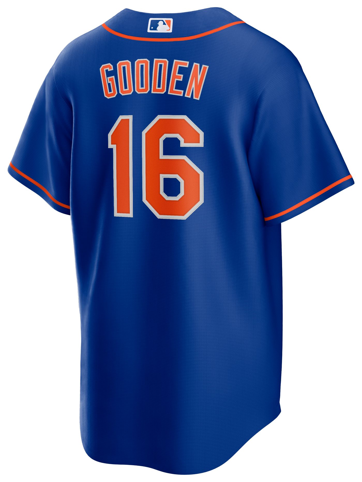 Nike Men s Replica New York Mets Dwight Gooden 16 Blue Cooperstown Cool Base Jersey Dick s Sporting Goods