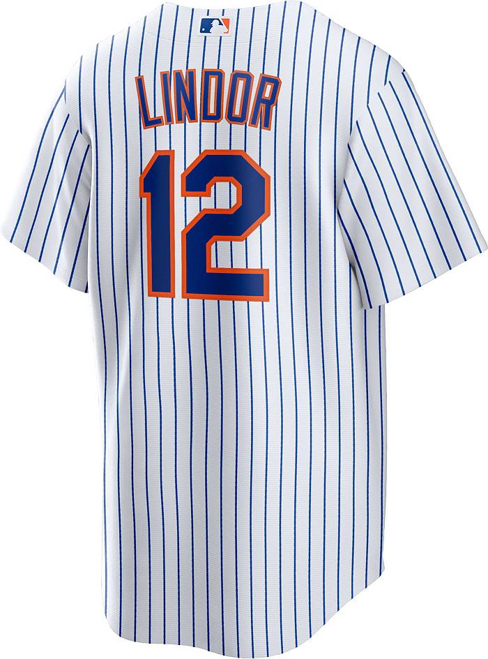 Men's Nike Francisco Lindor Royal New York Mets Alternate Replica Player Jersey