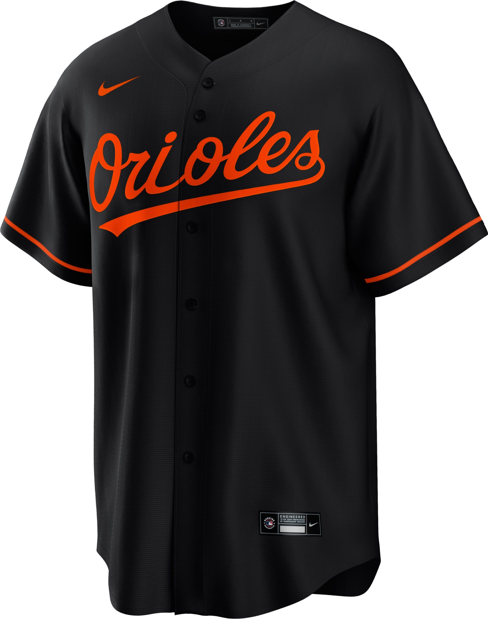 Nike Men's Baltimore Orioles Adley Rutschman #35 Black Alternate Cool Base Jersey product image