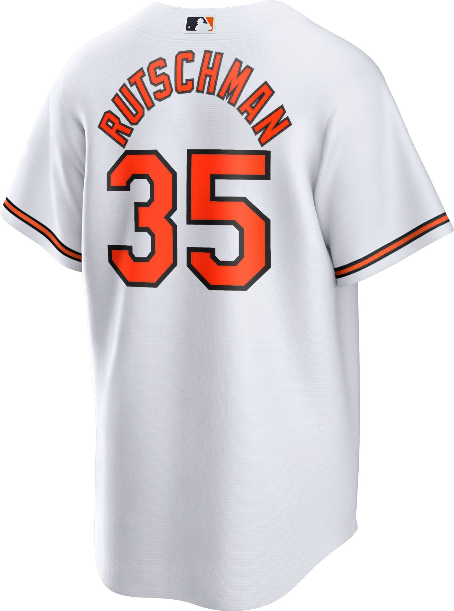 Nike Men's Baltimore Orioles Adley Rutschman #35 White Home Cool Base Jersey product image