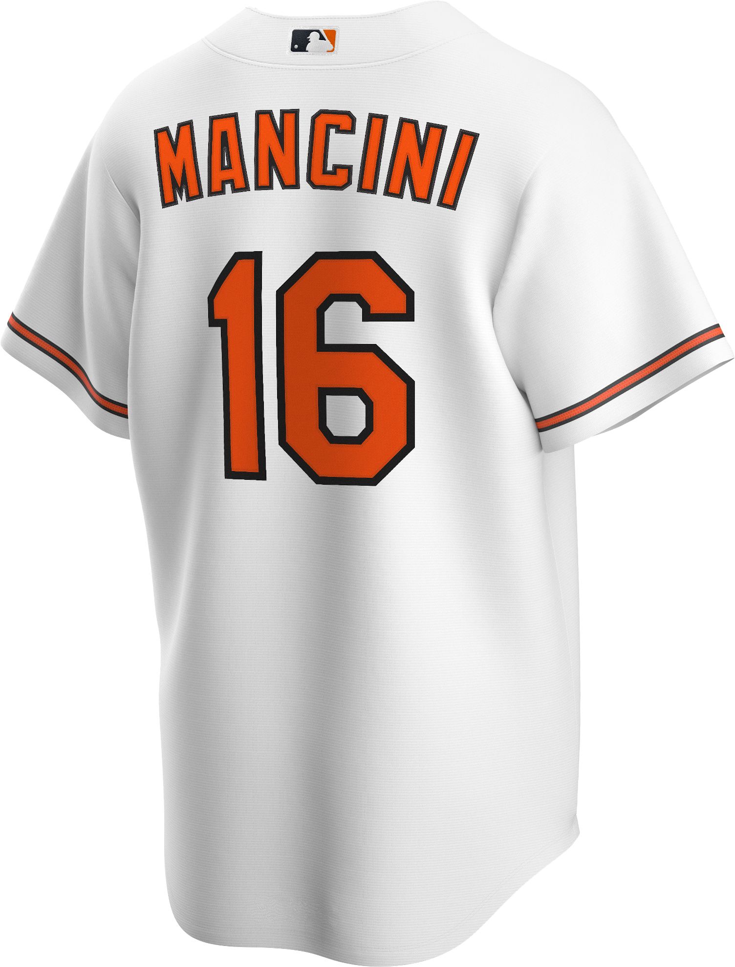 Nike Men's Replica Baltimore Orioles Trey Mancini #16 Cool Base White Jersey product image