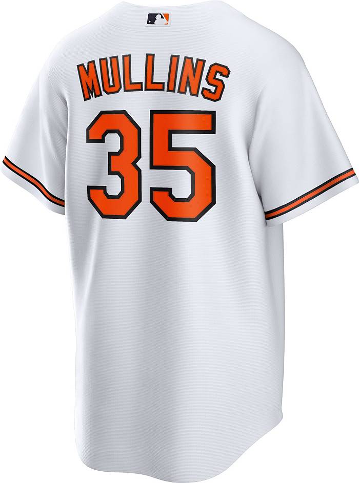 Nike Men's Baltimore Orioles Cedric Mullins #31 White Cool Base Home Jersey