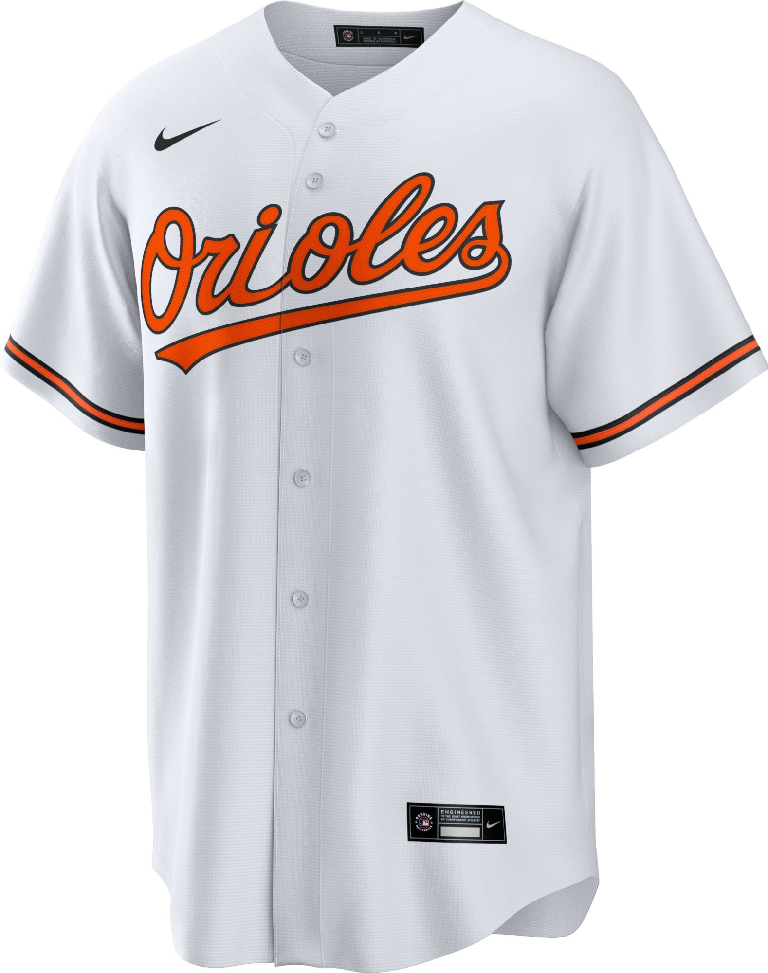 Nike Men's Baltimore Orioles Cedric Mullins #31 White Cool Base Home Jersey product image