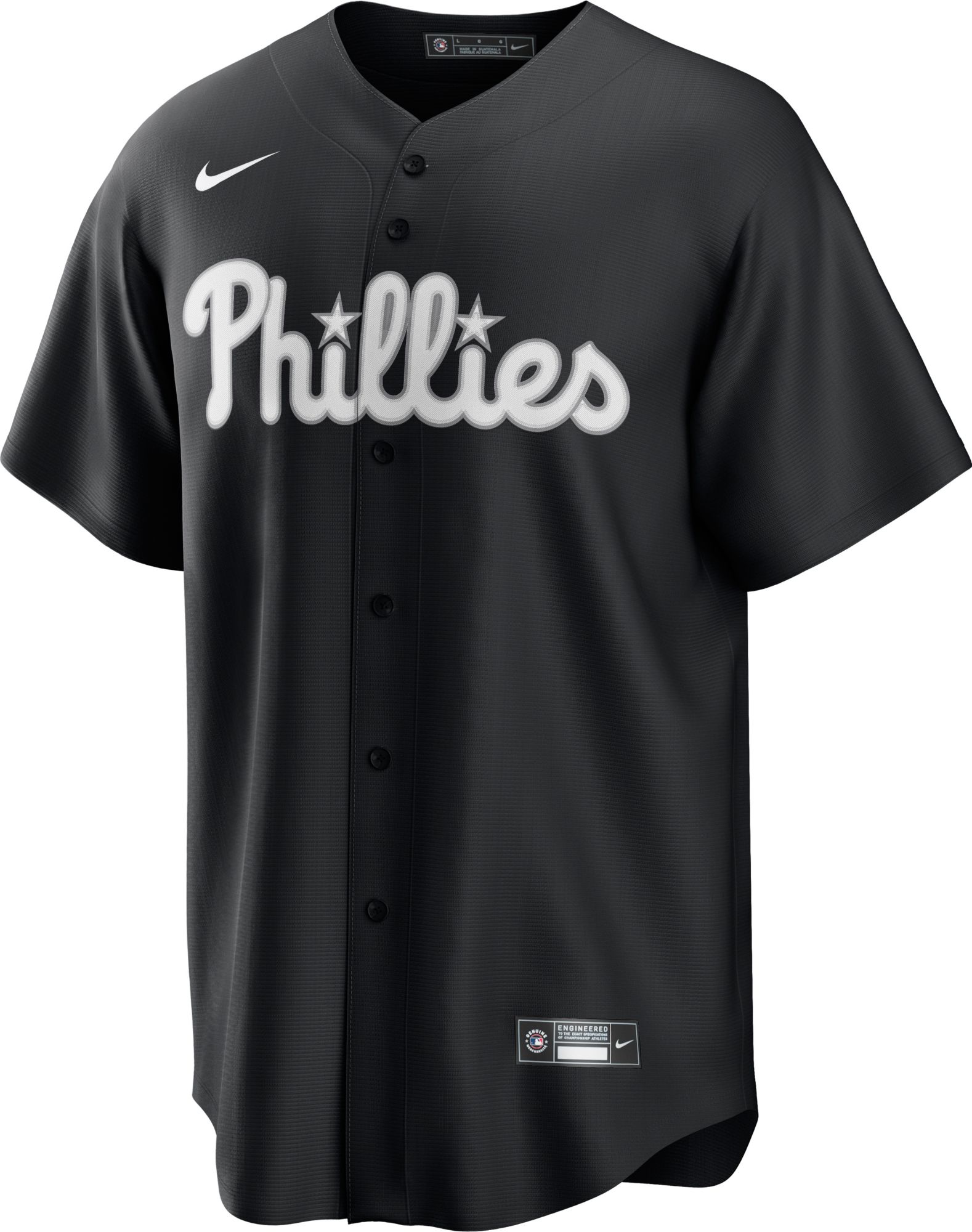 Nike Men's Philadelphia Phillies Bryce Harper Black Cool Base Jersey product image