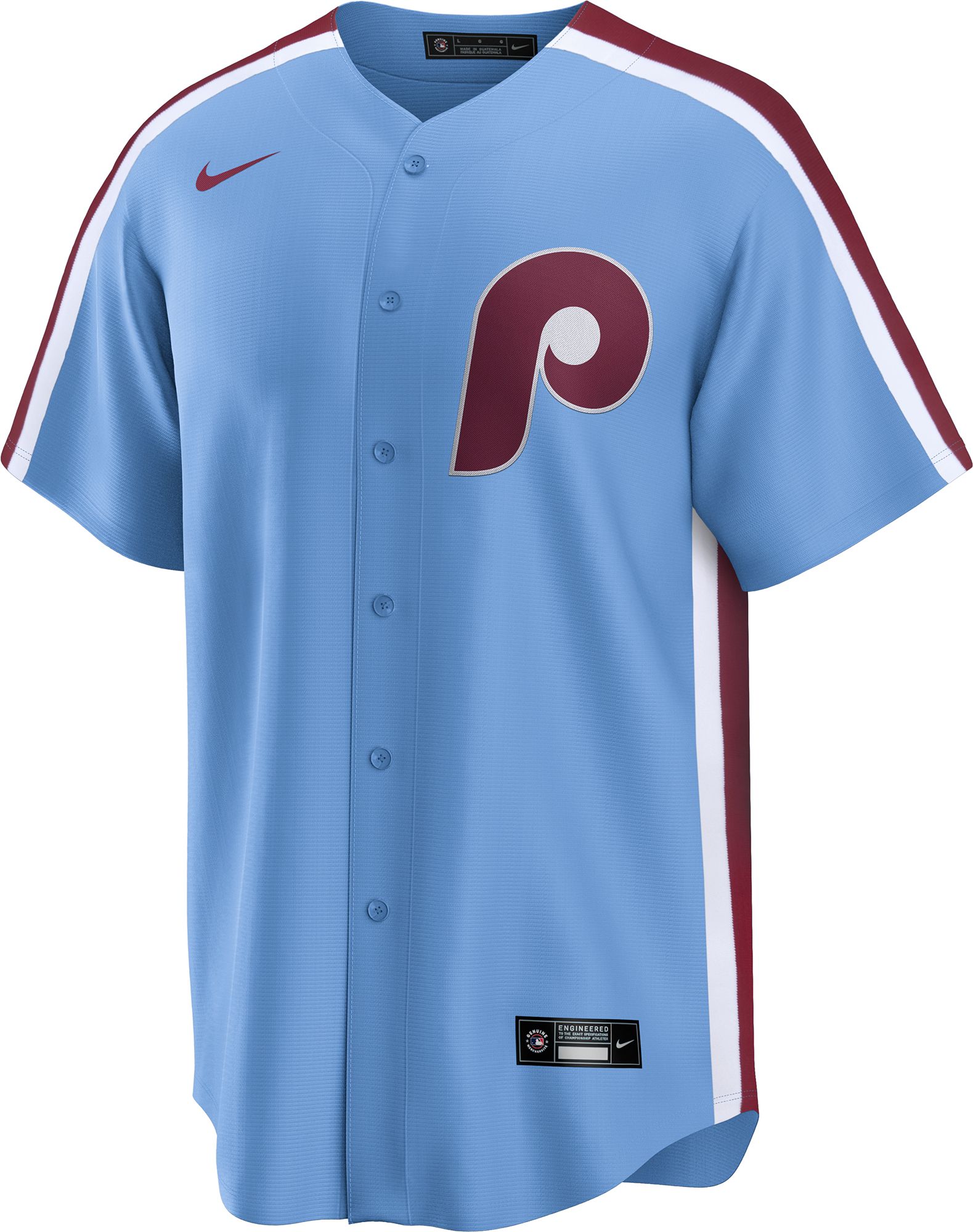 Nike Men's Philadelphia Phillies Blue Bryson Stott #5 Alternate Replica Jersey product image