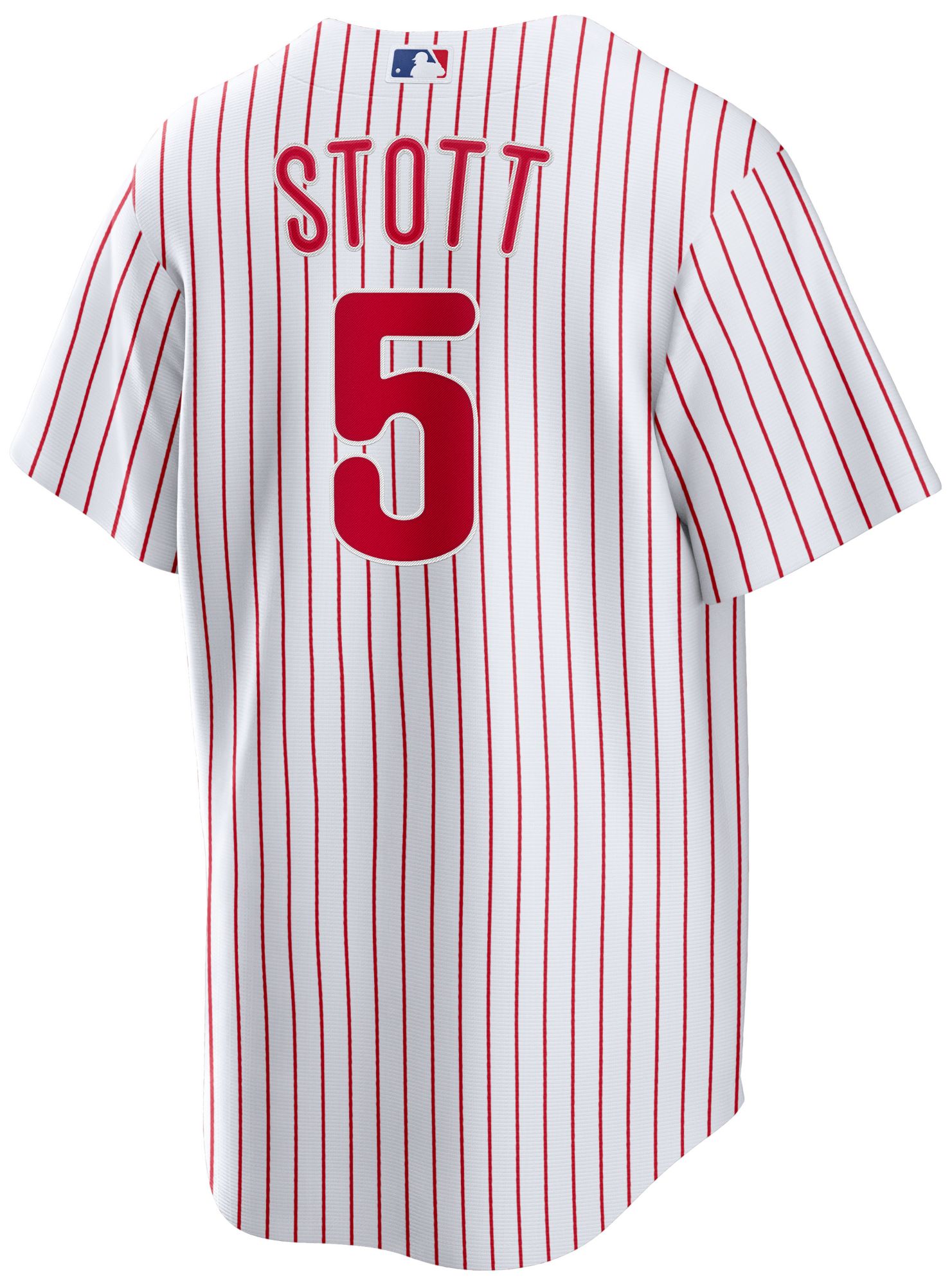 Nike Men's Philadelphia Phillies White Bryson Stott #5 Home Replica Jersey product image
