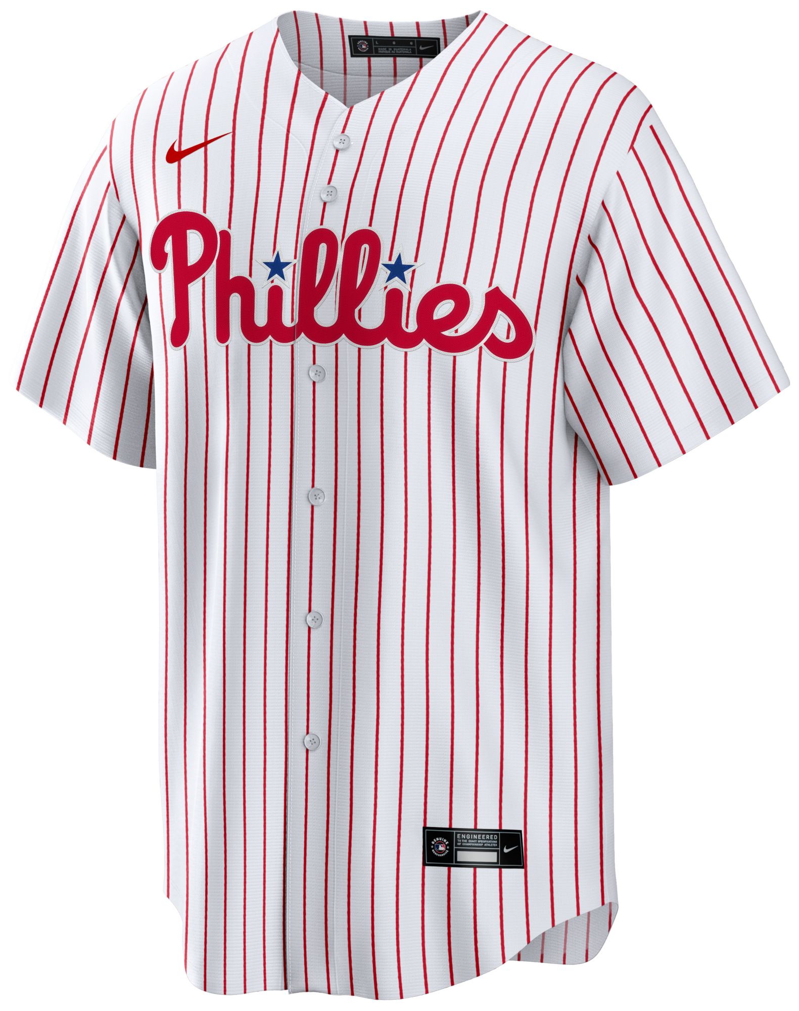 Nike Men's Philadelphia Phillies White Bryson Stott #5 Home Replica Jersey product image
