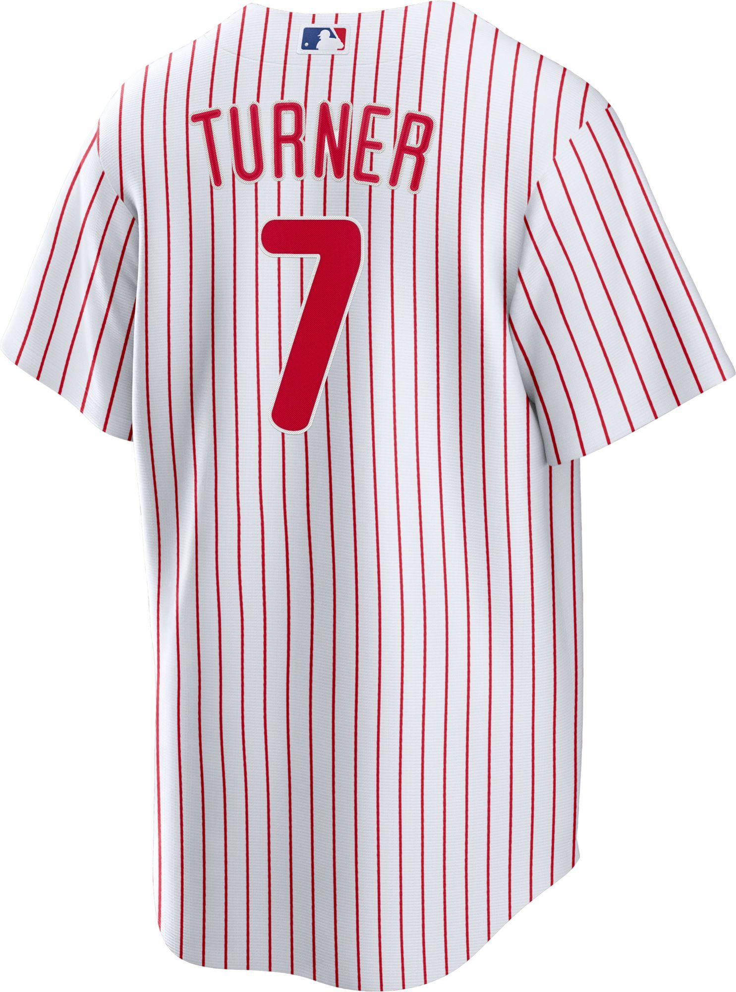 Nike Men's Philadelphia Phillies Trea Turner #7 White Home Cool Base Jersey product image