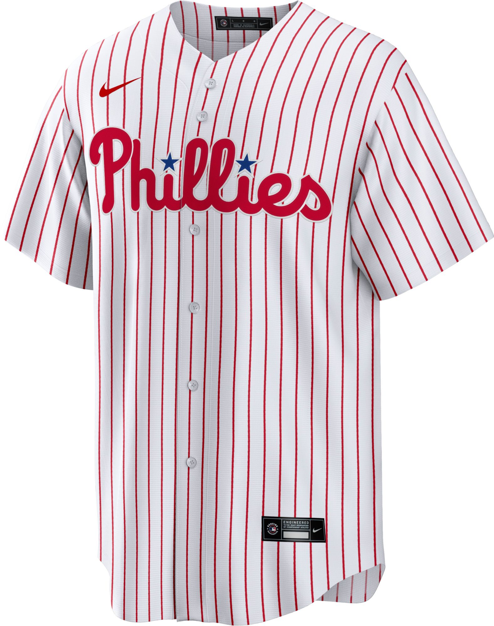 Nike Men's Philadelphia Phillies White Blank Home Cool Base Jersey product image