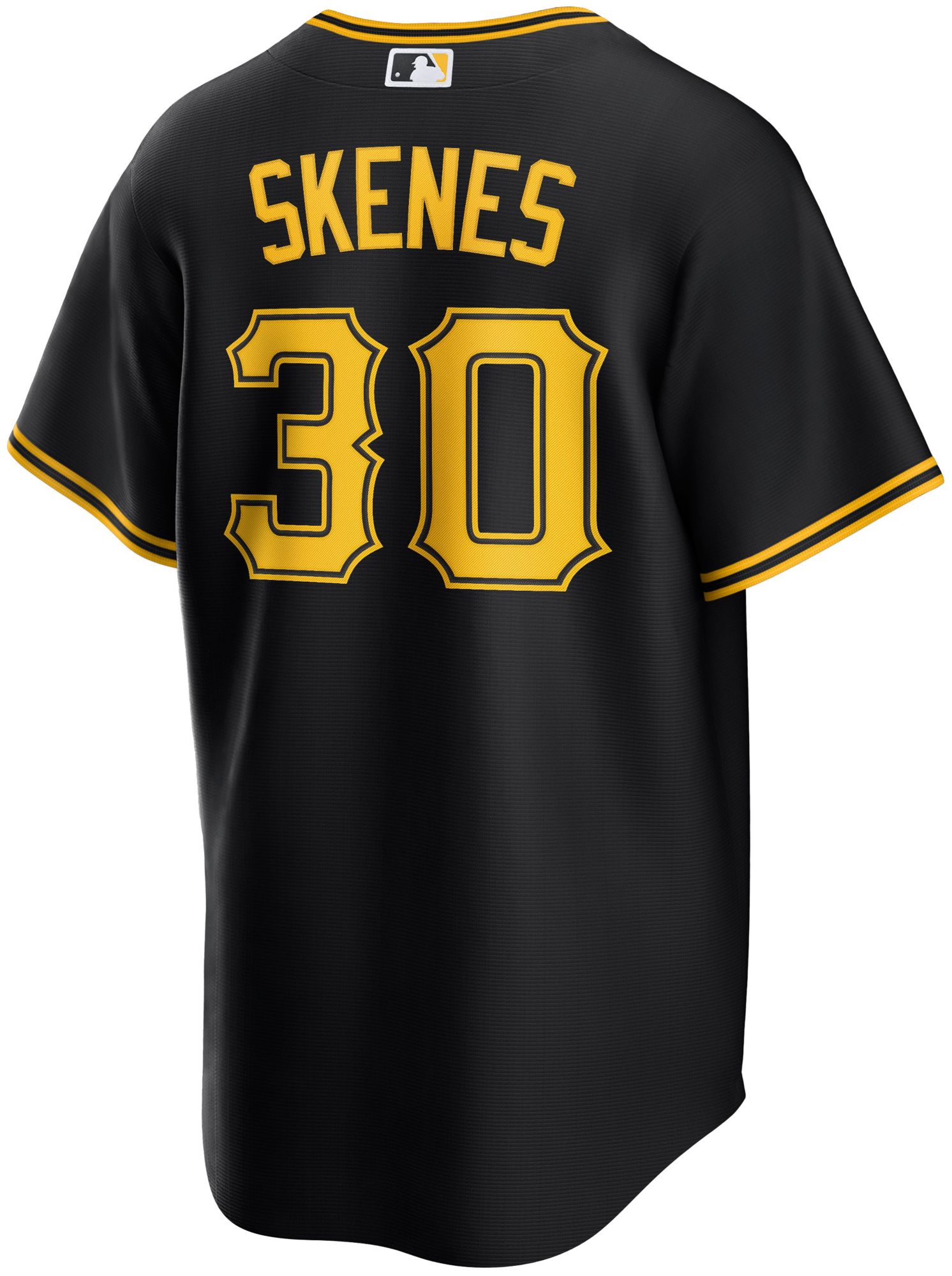 Nike Men's Pittsburgh Pirates Black Paul Skenes #30 Alternate Replica Jersey product image