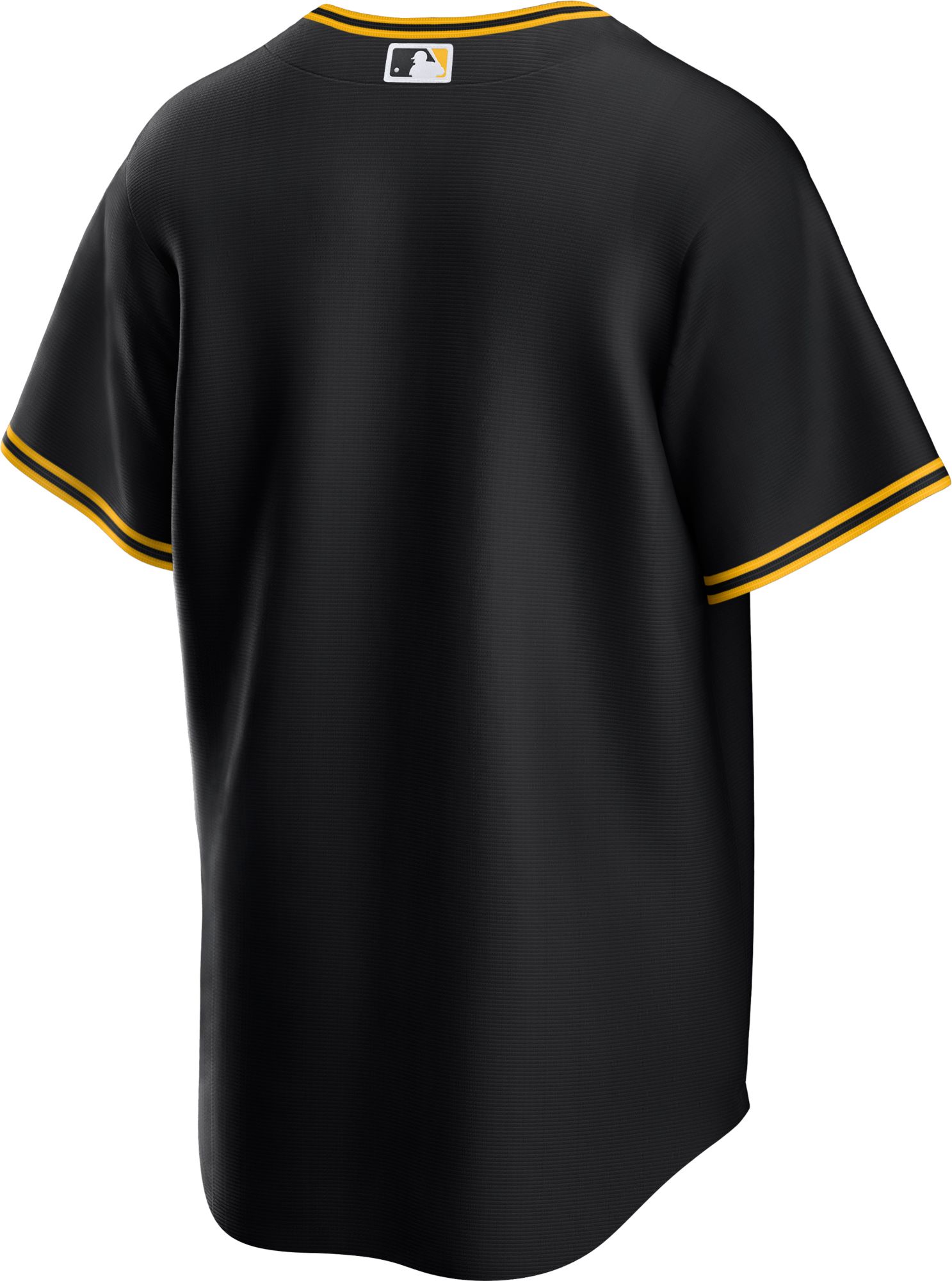 Nike Men's Pittsburgh Pirates Black Cool Base Blank Jersey product image