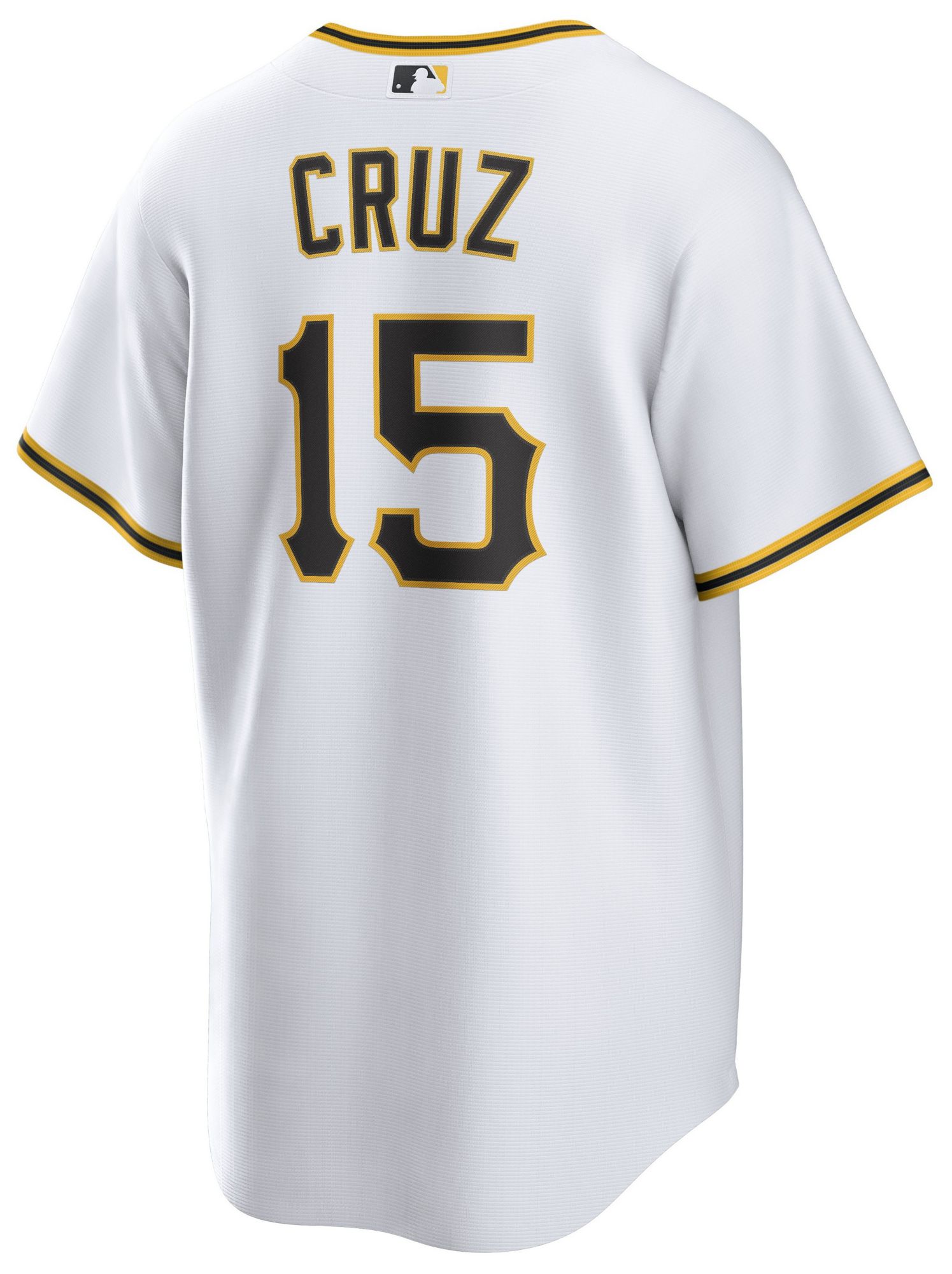 Nike Men's Pittsburgh Pirates White Oneil Cruz #15 Replica Jersey product image
