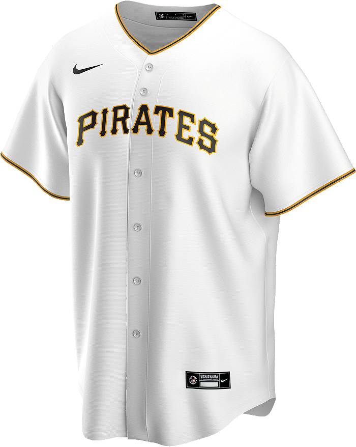 Nike Men's Pittsburgh Pirates Roberto Clemente #21 Grey Cooperstown V-Neck Pullover Jersey