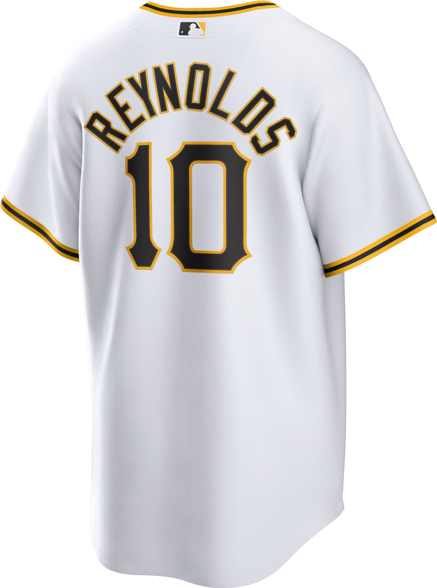 Nike Men's Pittsburgh Pirates Bryan Reynolds #10 White Cool Base Jersey product image