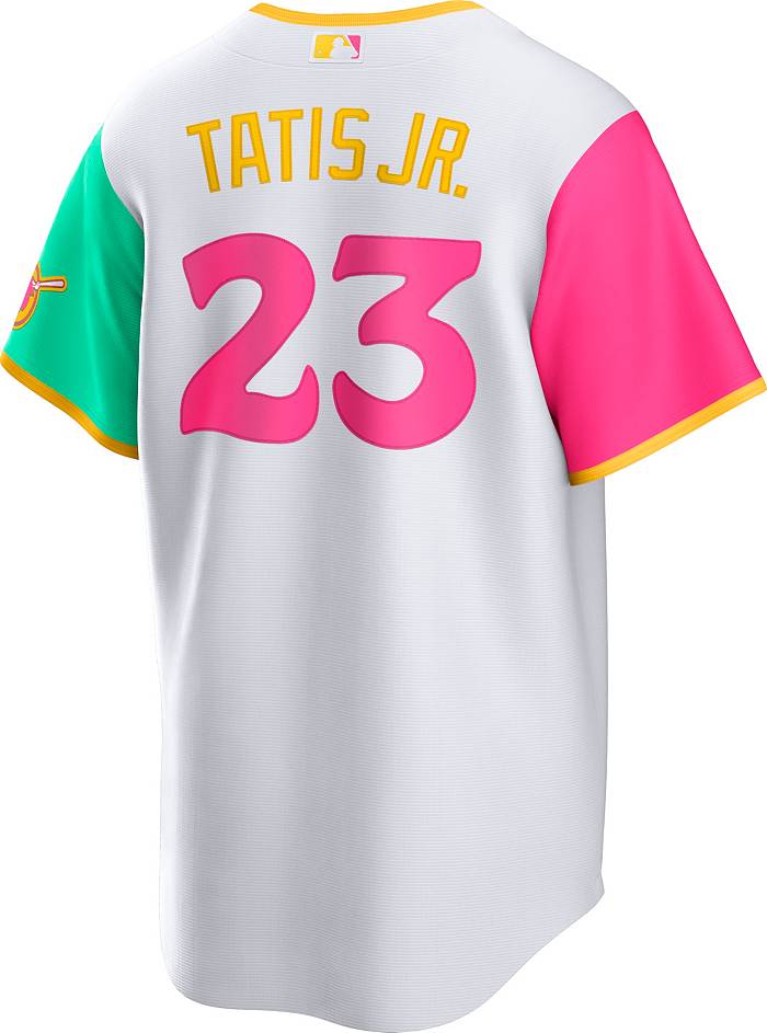 Nike Men's San Diego Padres Fernando Tatís Jr. #23 2022 City Connect  Replica Cool Base Jersey