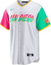Nike Men's Replica San Diego Padres Fernando Tatis Jr. Cool Base Brown Jersey
