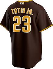 Men's San Diego Padres Fernando Tatis Jr. Brown Big & Tall Replica Player Jersey