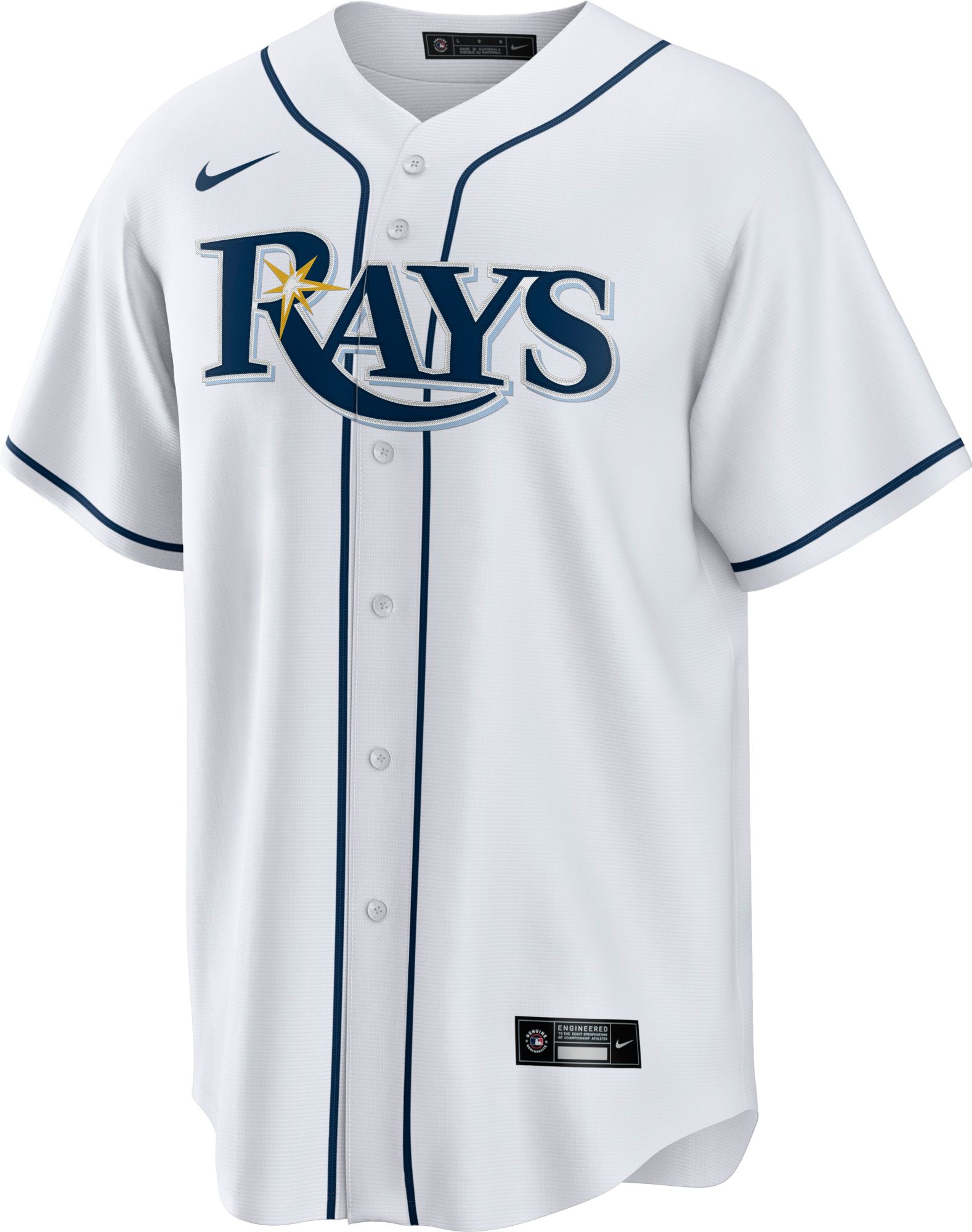 Nike Men's Tampa Bay Rays Tyler Glasnow #20 White Cool Base Jersey product image