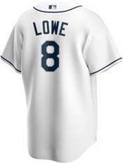Nike Youth Tampa Bay Rays Brandon Lowe #8 Navy T-Shirt