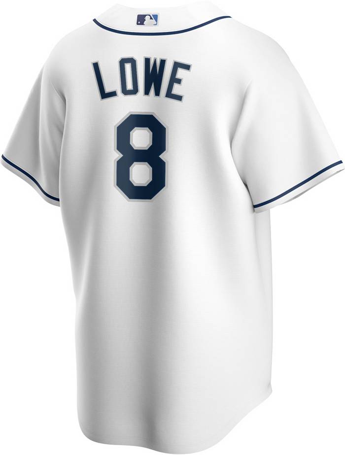 Tampa Bay Rays #8 On Lowe Mlb Golden Brandedition White Jersey Gift For Rays  Fans - Bluefink