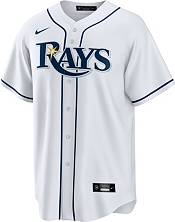 Dick's Sporting Goods Nike Men's Tampa Bay Rays Cooperstown Black Cool Base  Jersey