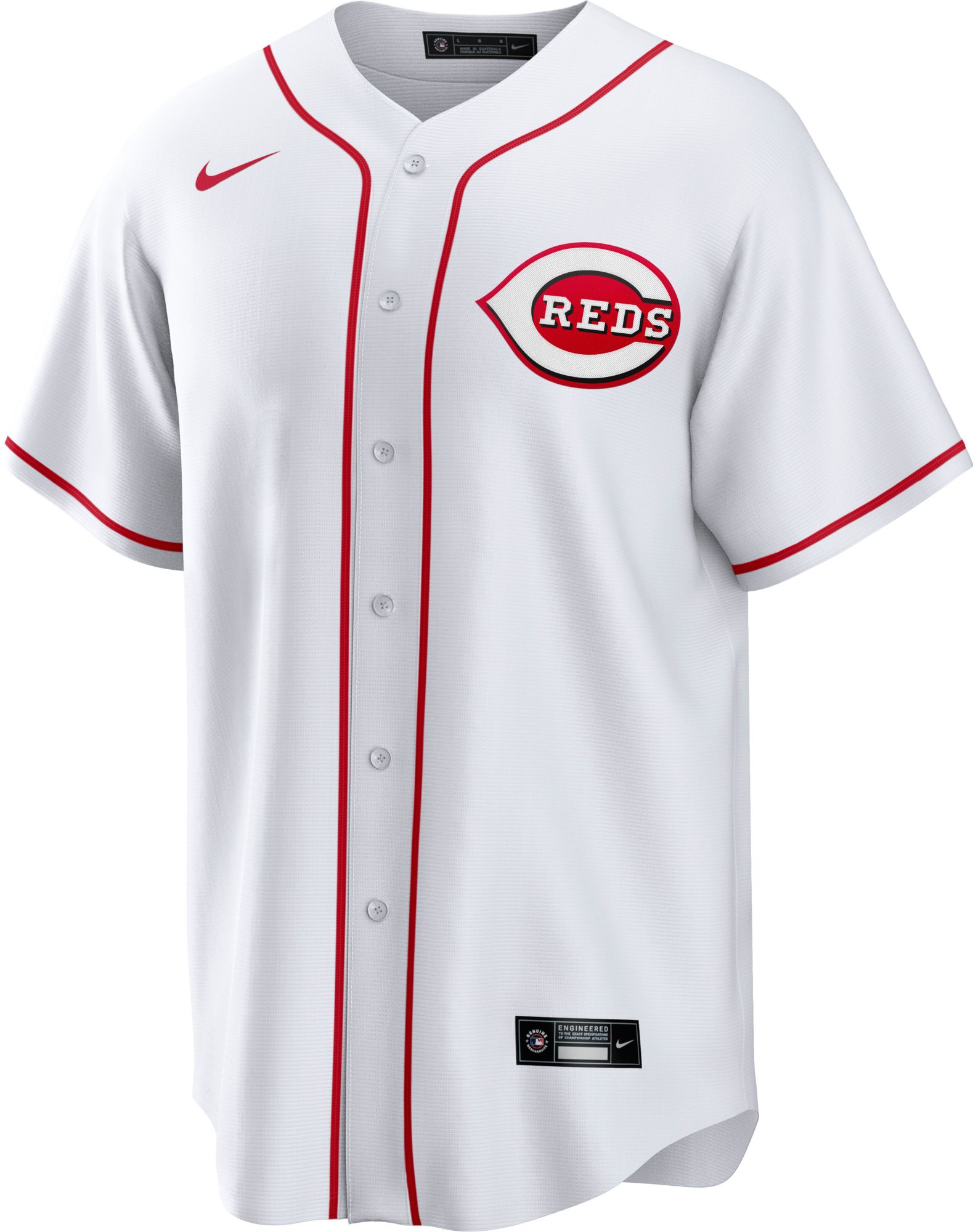 Nike Men's Cincinnati Reds Elly De La Cruz #44 White Home Cool Base Jersey product image