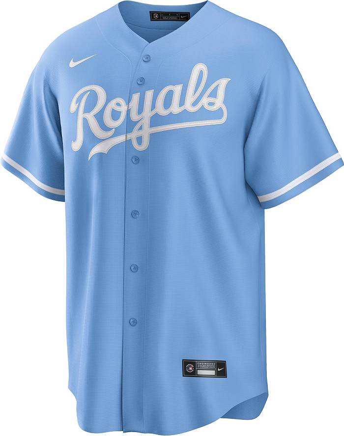 Men's Kansas City Royals Navy Blue 2022 City Connect Custom Baseball Jersey