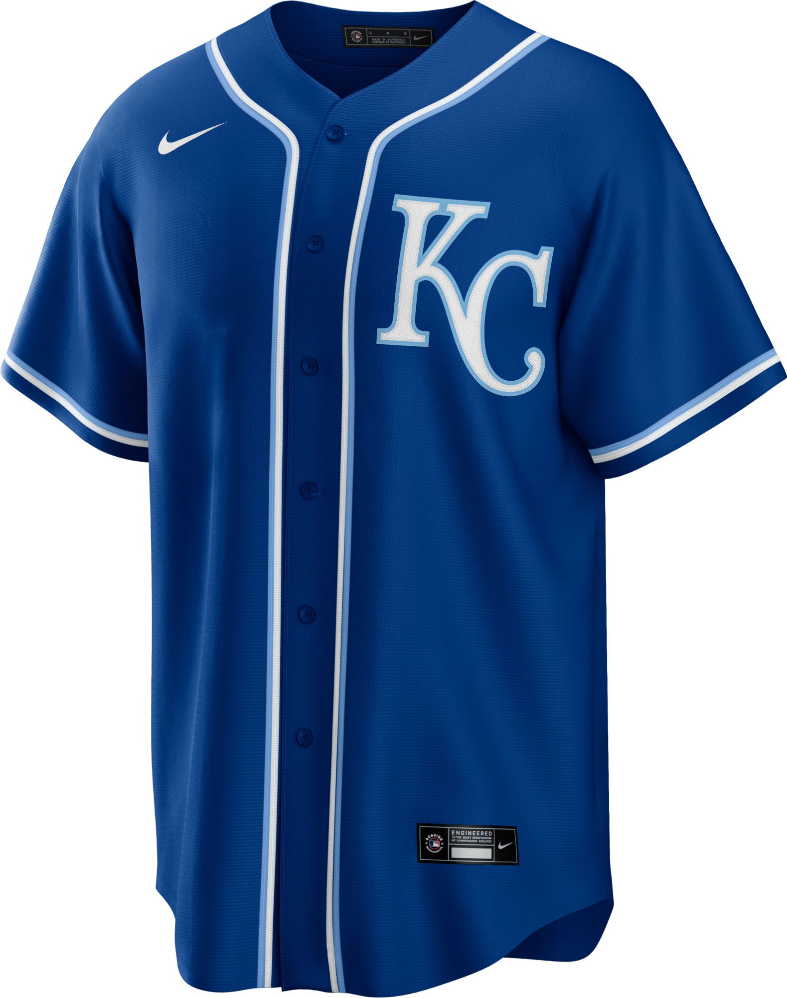 Nike Men's Replica Kansas City Royals Andrew Benintendi #16 Cool Base Royal Jersey product image