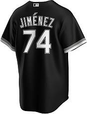 Nike Men's Replica Chicago White Sox Eloy Jimenez #74 Black Cool Base Jersey product image