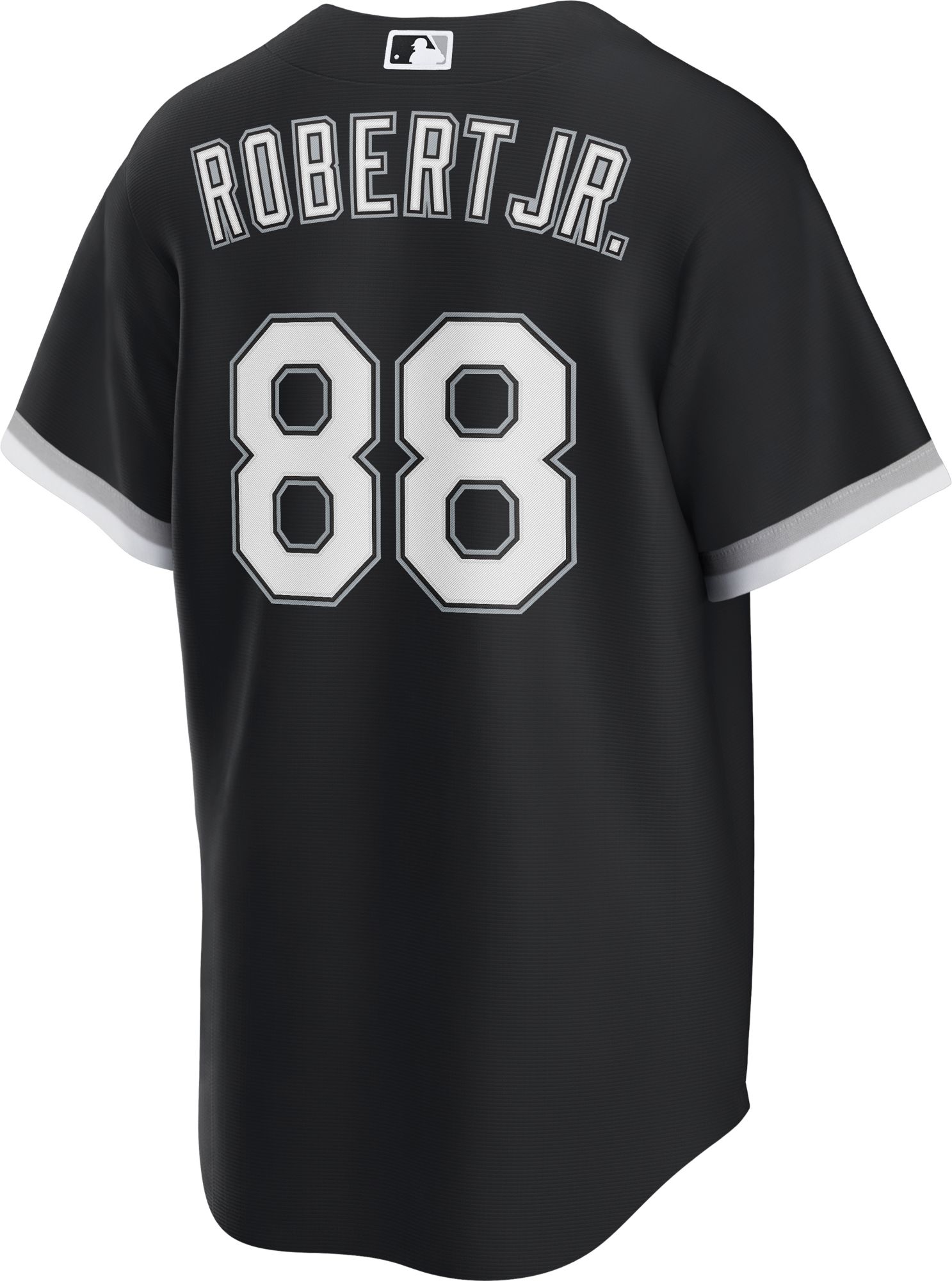 Nike Men's Chciago White Sox Luis Robert Jr. #88 Black Alternate Cool Base Jersey