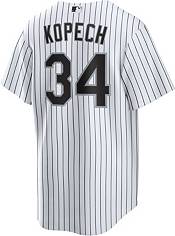 Nike Men's Chicago White Sox Michael Kopech #26 White Cool Base Home Jersey product image