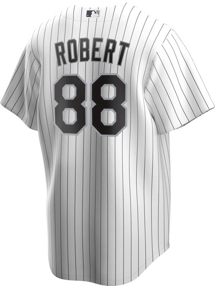 Nike Men's Replica Chicago White Sox Luis Robert #88 Cool Base White Jersey