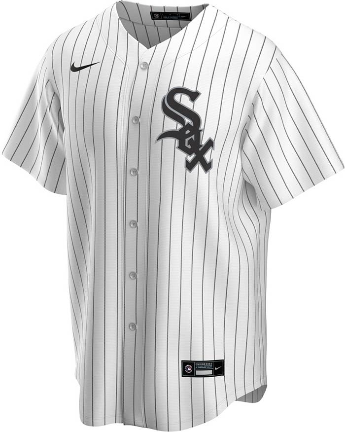 Luis Robert Signed Chicago White Sox Nike MLB Replica Pinstripe Jersey  (Beckett)