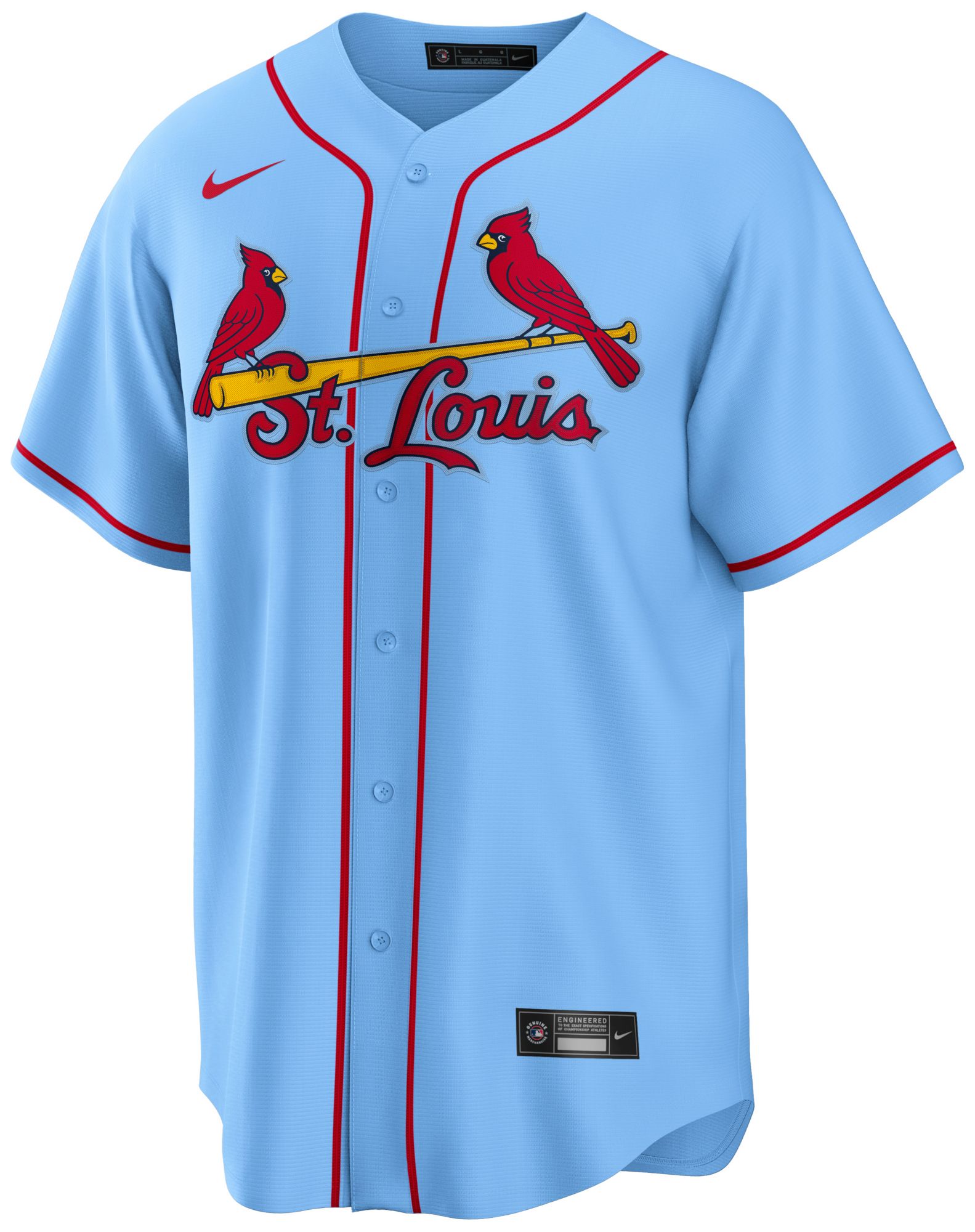 Nike Men's St. Louis Cardinals Blue Masyn Winn #0 Alternate Replica Jersey product image