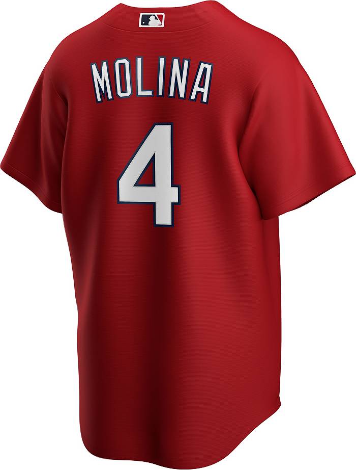 Yadier Molina St Louis Cardinals Toddler White Home Cool Base Replica Jersey
