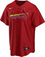 Nike Men's Replica St. Louis Cardinals Yaider Molina #4 Red Cool Base ...